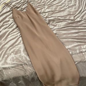 X REVOLVE Ziv Slip Midi Dress by FAME and PARTNERS. Worn once.